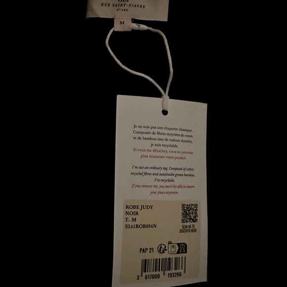 Sezane Judy Black Sleeveless Midi Dress - Picture 4 of 4